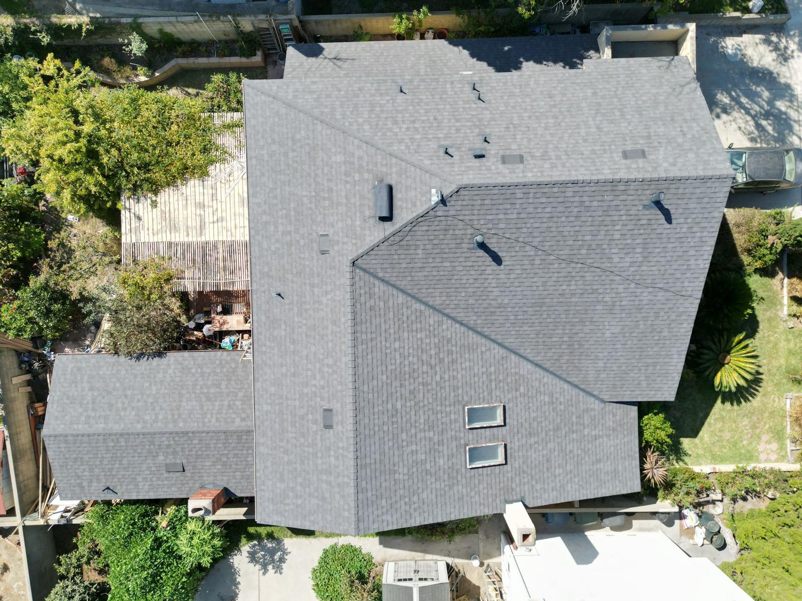 New Shingles Roof Energy Efficiency after